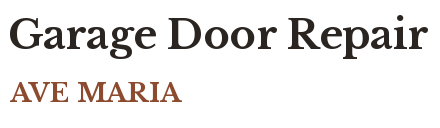 Garage Door Repair Ave Maria logo